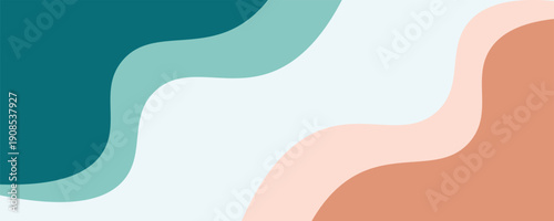 Modern colorful abstract background with dynamic wavy shapes, it can be used for advertising, marketing, presentation, business, wallpaper, vector, illustration