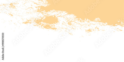 Abstract grunge floral background with watercolor blots and ink splatters features a green and yellow paint texture design on a paper backdrop with liquid stain patterns and a dirty vector frame