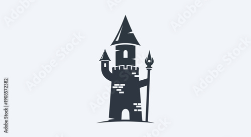 Tower icon illustration vector design
