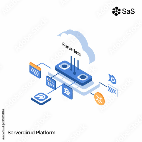 Data Preprocessing Concept with Businessman and Gear Icon.