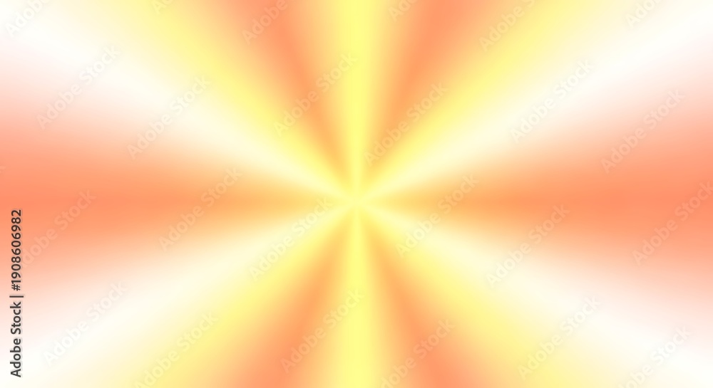 Obraz premium Yellow and orange radiant sunburst rays abstract energetic background
