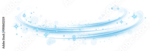 Blue wavy lines of speed and machine motion. A futuristic blue background depicting the flow of water, wind, air is perfect for presentations, illustrations of articles and publications .Blue modern