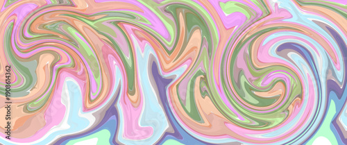 Wavy Stylish Abstract Background Abstract Marble Pattern Creative Artistic Design Abstract Illustration Marbling Texture Decorative Background Flowing Acrylic Paints Watercolour Marble Illustration