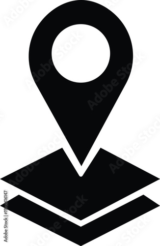 Land layer location vectors icons graphics pack Land layer location vectors icons graphics pack Land layer location icon Symbol, logo illustration. Vector graphics for web. Land layer location icon