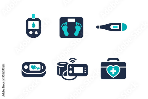 Numbers vector no digital icon home generation background pressure connected image pulse