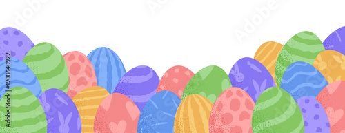 Easter Eggs Border