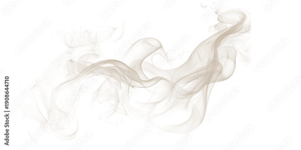 Fototapeta premium A mesmerizing display of smoke swirling in the darkness
