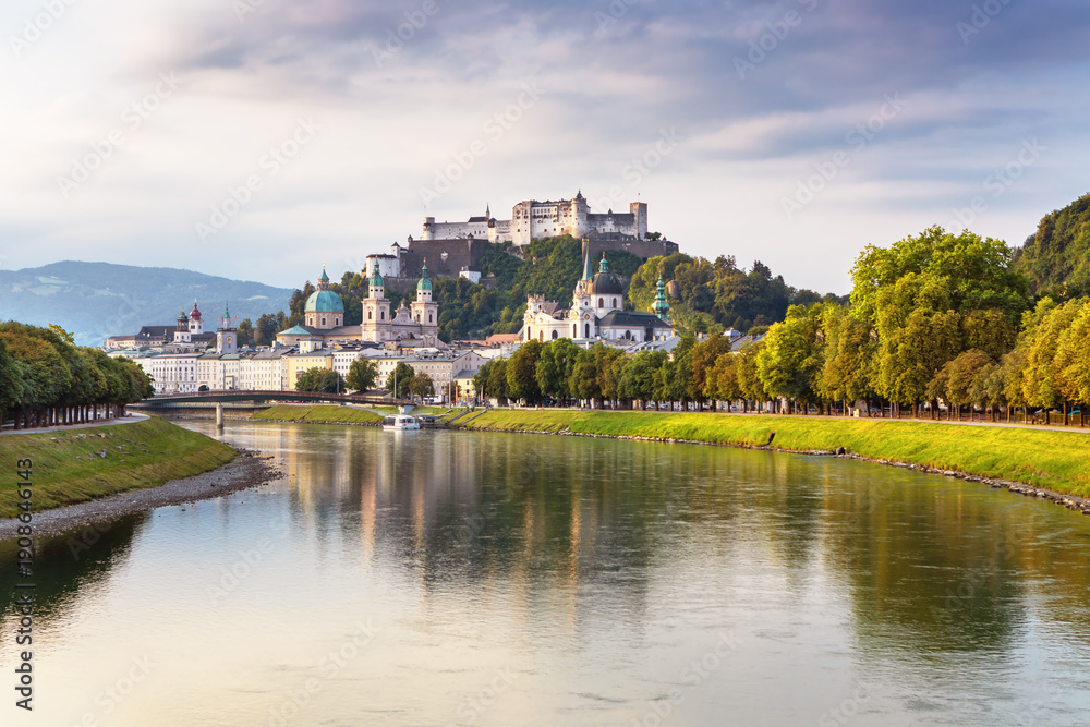 Obraz premium Salzburg european city for music