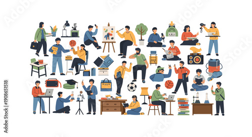 A focused individual working diligently on a laptop, ideal for illustrating productivity in a professional setting.