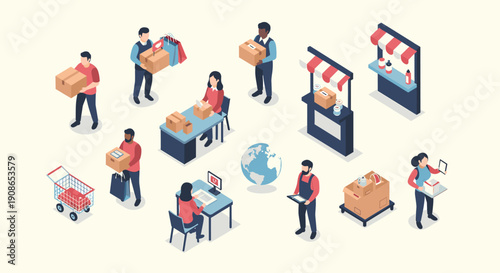 A minimalist illustration evoking resourcefulness and determination, perfect for business and marketing content.