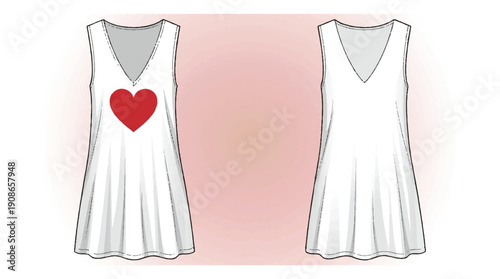 Elegant vector fashion illustration of a stylish woman in a modern outfit, exuding confidence and sophistication, art for design