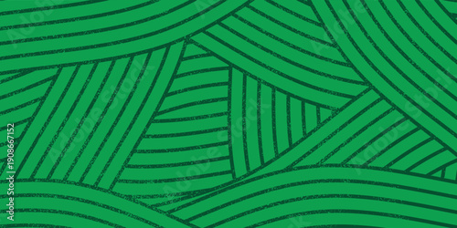 farm green banner, organic abstract background with fields. wavy green lines, natural organic products. ecology background. striped farmer green Pattern