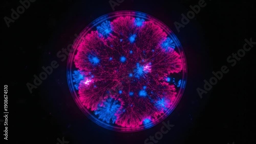 Petri dish bacteria culture laboratory science research biology micro organism cell colony growth medicine experiment liquid fluid glow neon