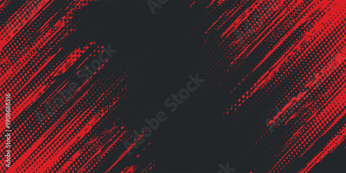 Background, contrast red and black color abstract template for business design. Technology style. You can use it for advertising, sports posters, templates, business presentations. Vector .eps 10