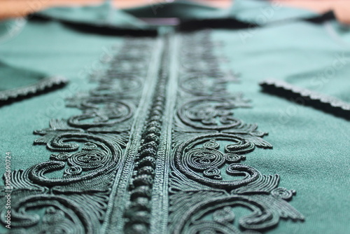  the traditional Moroccan Djellaba or Kaftan aesthetic.