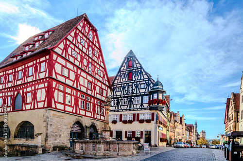 Rothenburg ob der Tauber, Bavaria, Germany