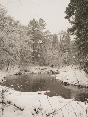 Rzeka śnieżna