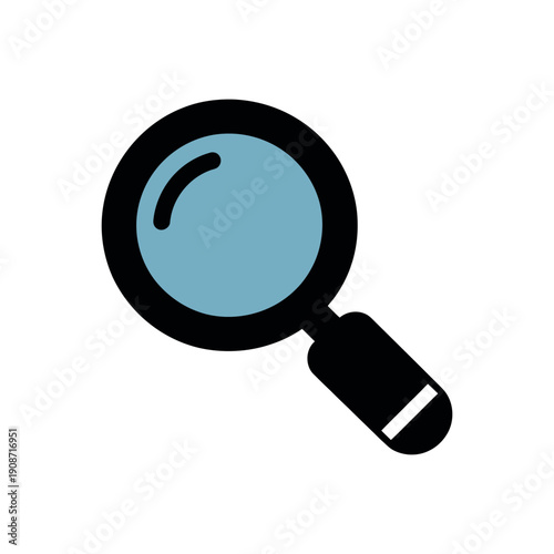 A magnifying glass icon for search and investigation