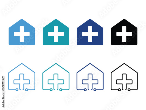 symbolizing added value symbol, property services vector illustration, isolated on transparent background