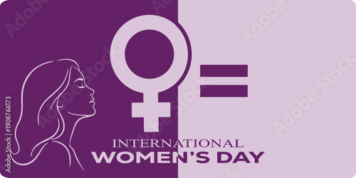 
Gender equality symbol illustration representing women empowerment and equality awareness. Suitable for International Women’s Day campaigns, social advocacy, and educational materials.