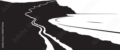 Warning sign with syringe, biohazard symbol, medical alert, hazardous materials