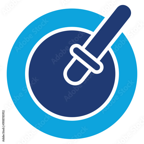 cutting machine mixed color icon