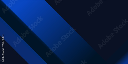 Blue black abstract background geometry shine and layer element vector for presentation design. Suit for business, corporate, institution, party, festive, seminar, and talks