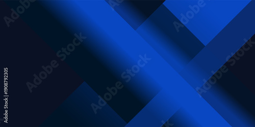 Blue black abstract background geometry shine and layer element vector for presentation design. Suit for business, corporate, institution, party, festive, seminar, and talks