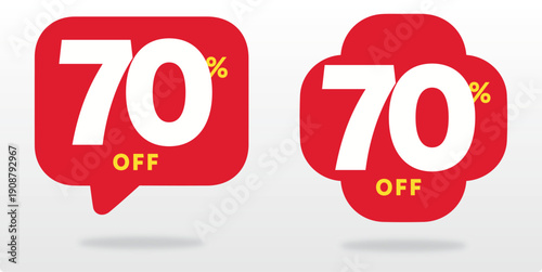 70% wholesale, company, percent, banner, template, price, value, store, good, cheap, buy, retail, sale, off, positive, tag, sign, offer. Poster. icon, sell