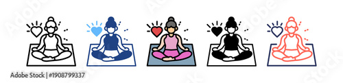 Body Balance multiple icon
