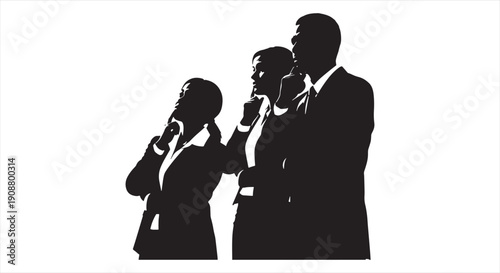 Executive Business Conference Concept – Leadership, Collaboration, and Professional Team Achievement