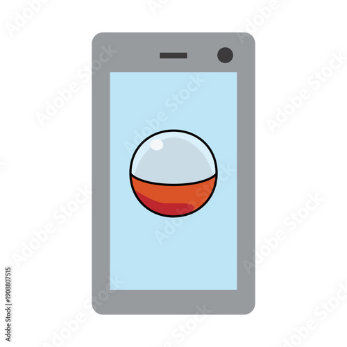 ガチャ　ガチャガチャ　カプセルトイ　イラスト　スマホ