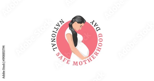 national safe motherhood day motion video, ideal for national safe motherhood day celebration