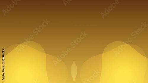 Wallpaper Mural Abstract Golden Yellow Gradient Background with Soft Light Shapes Torontodigital.ca