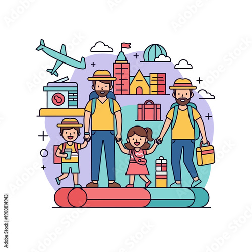 Family Vacation Travel Adventure