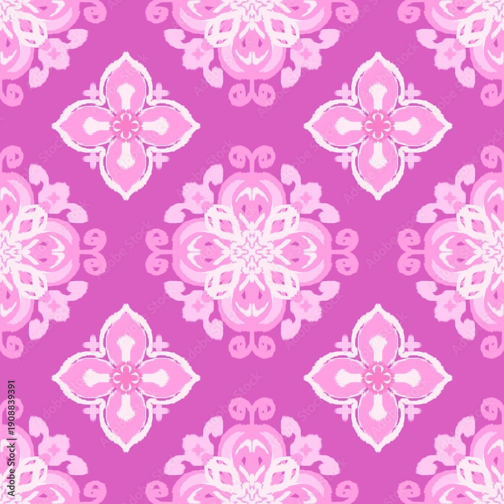 Obraz premium Seamless pattern with flowers 