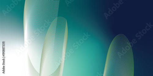 Teal white and navy blue abstract grainy gradient background with black noisy texture wide banner design