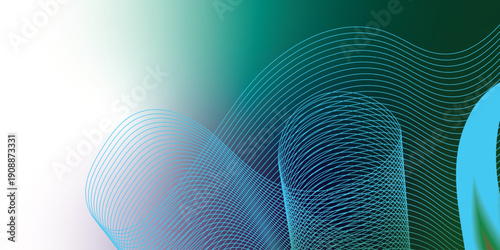 Teal white and navy blue abstract grainy gradient background with black noisy texture wide banner design