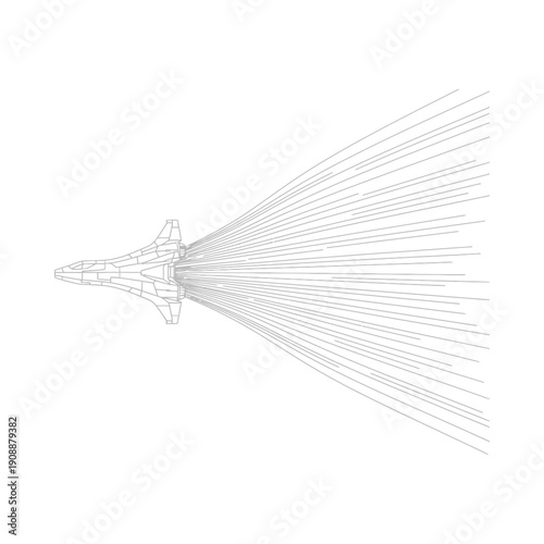 Tiger in a tie black and white illustration business concept powerful animal symbol