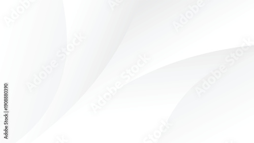 abstract white background with elegant wavy lines decoration