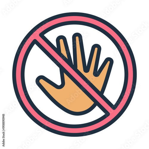 Curfew Icon - Lineal Color