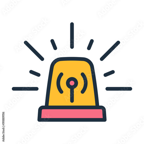 Emergency Icon - Lineal Color