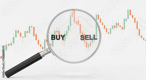 Wallpaper Mural Making informed investment decisions by analyzing market trends and graphs to buy or sell stocks effectively Torontodigital.ca