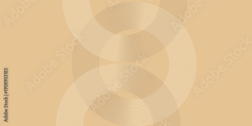 Beige marble acrylic swirl seamless pattern. Coffee latte, caramel, ice cream texture. 1970s trippy psychedelic waves print background.