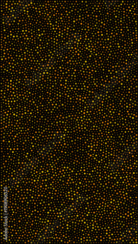 Abstract Golden Glittering Particle Background Texture.