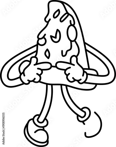 Funny slice pointing.