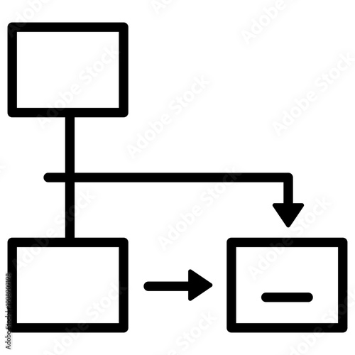 Flowchart showing a logical sequence of steps for computational processing