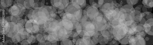 Abstract Gray Blurred Bokeh Background Texture.