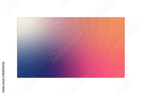 Billede på lærred Gradient abstract retro vibe background