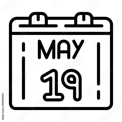 May 19 Icon Design